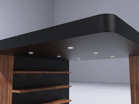 Stand Bar 4 3D Model
