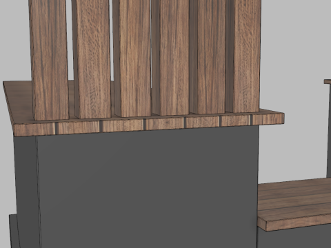 Stand Bar 4 3D Model