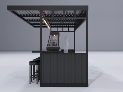 Stand Bar 5 3D Model