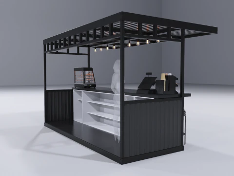 Stand Bar 5 3D Model