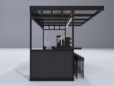Stand Bar 5 3D Model