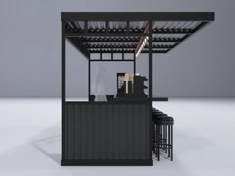 Stand Bar 5 3D Model