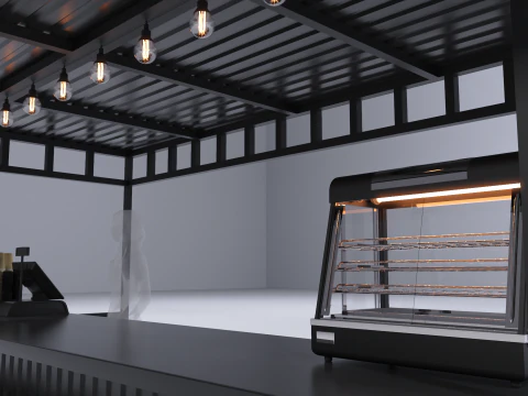 Stand Bar 5 3D Model