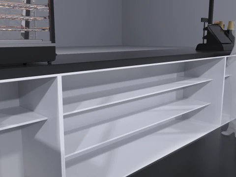 Stand Bar 5 3D Model