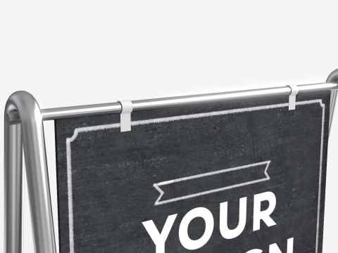 Stand Street Banner 3D Модель