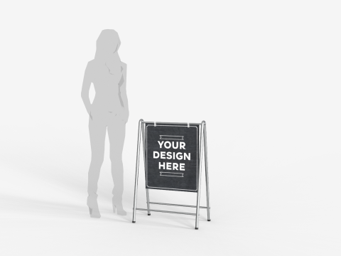 Stand Street Banner 3D Модель