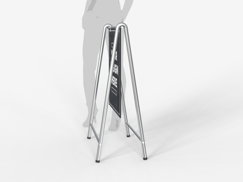 Stand Street Banner 3D Модель