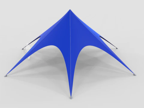 Star Tent 3D Model