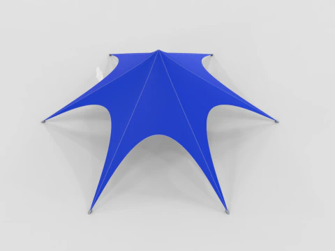 Star Tent 3D Model