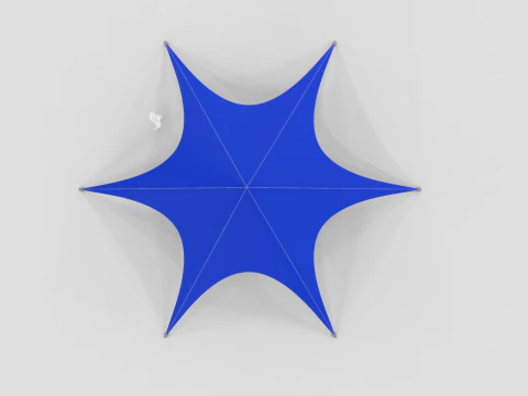 Star Tent 3D Model