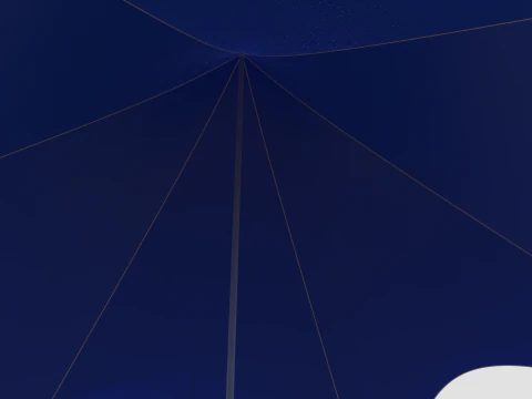 Star Tent 3D Model