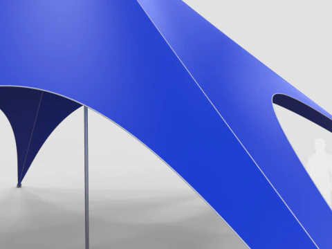 Star Tent 3D Model