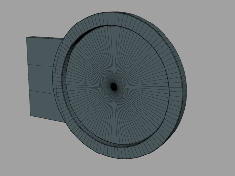 Submarine Hatch Door Modelo 3D