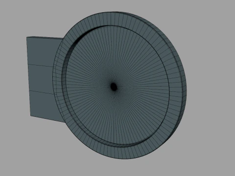 Submarine Hatch Door 3D Model