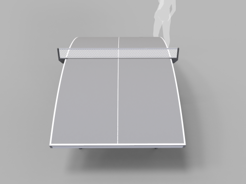 Teqball Table Modello 3D