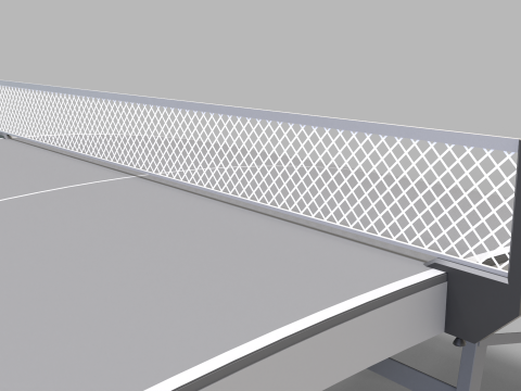 Teqball Table Modello 3D