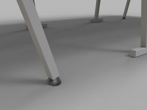 Table Teqball Modèle 3D
