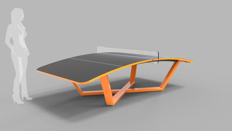 Teqball Table 2 Modelo 3D .c4d .max .obj .3ds .fbx .stl .blend