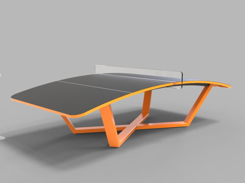 Teqball Table 2 3Dモデル