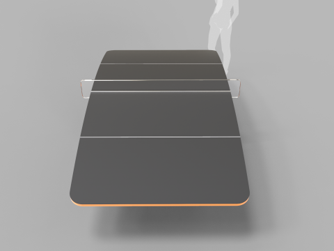 Teqball Table 2 Modelo 3D
