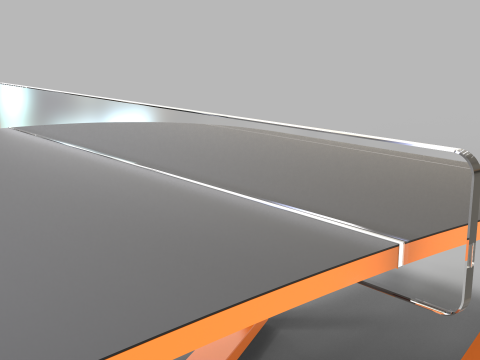 Teqball Table 2 Modelo 3D