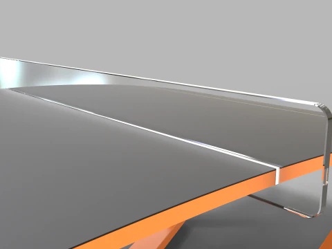 Teqball Table 2 3D Model