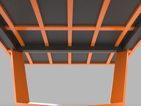 Teqball Table 2 3D Model
