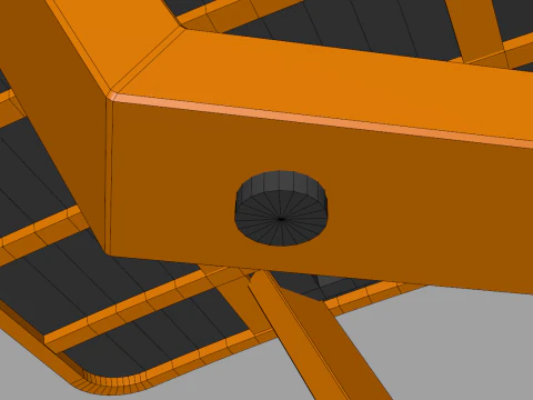 Teqball Table 2 3D Model