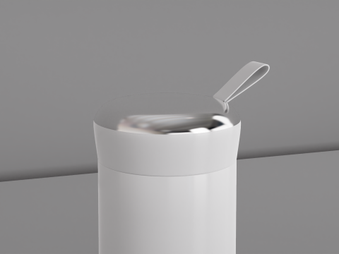 Thermo Water Bottle 400ml 3D Model