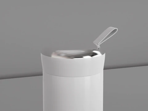 Thermo Water Bottle 400ml 3D Model