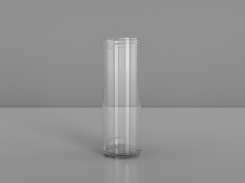 Thermo Water Bottle 400ml 3D Model