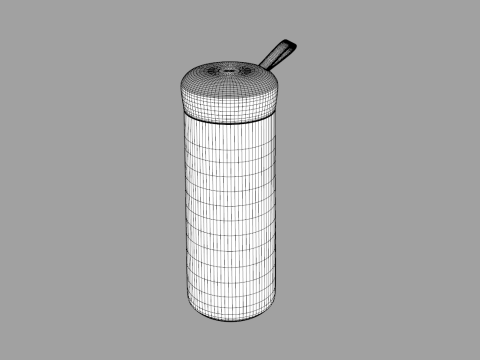 Thermo Water Bottle 400ml 3D Model