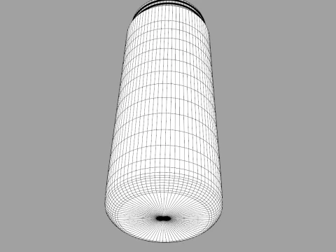 Thermo Water Bottle 400ml 3D Model