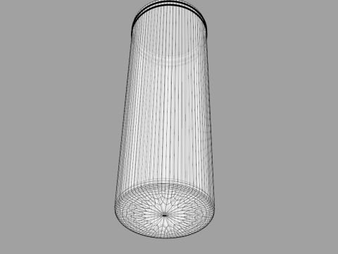 Thermo Water Bottle 400ml 3D Model