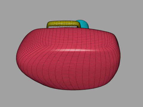 Toon Boat Model 3D
