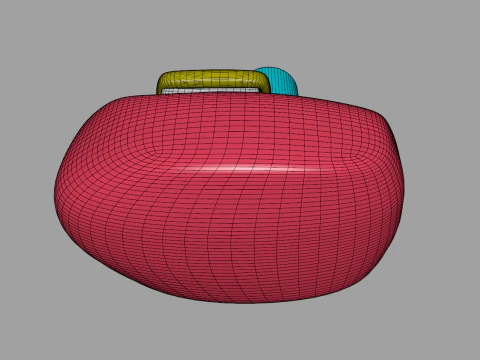 Toon Boat 3D Model