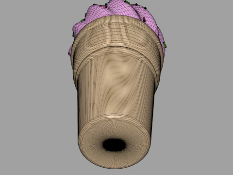 Toon Ice Cream 3D Model
