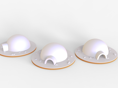 Toon Igloo 3D 模型