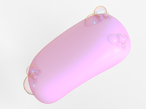 Toon Soap 3D Model