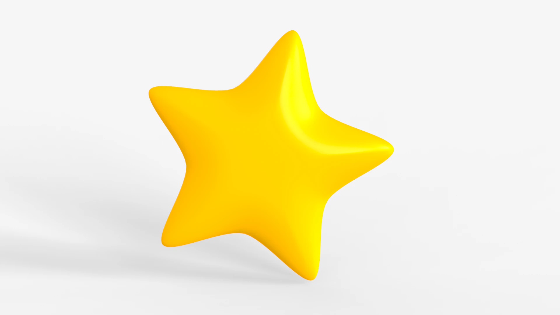 Toon Star 3D Model .c4d .max .obj .3ds .fbx .stl .blend 