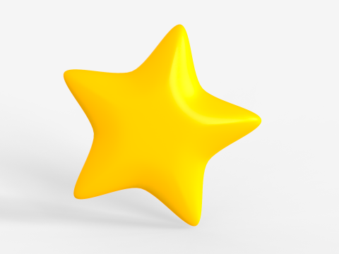 Toon Star Modelo 3D