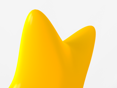 Toon Star 3D Model