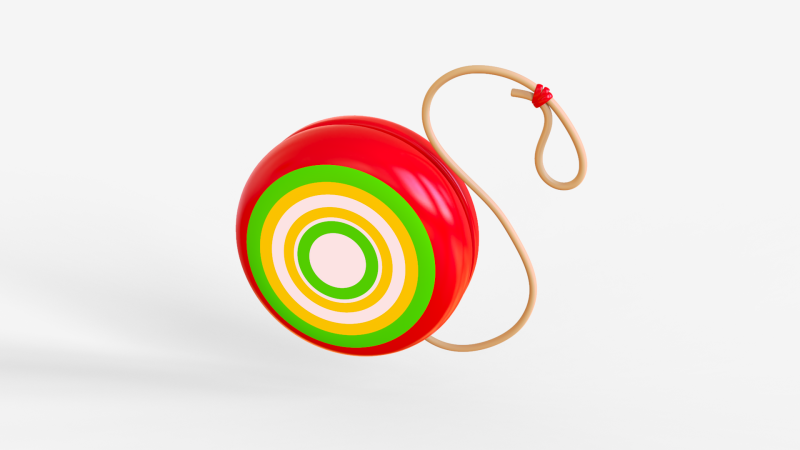 Toon Yoyo Modelo 3D .c4d .max .obj .3ds .fbx .stl .blend 