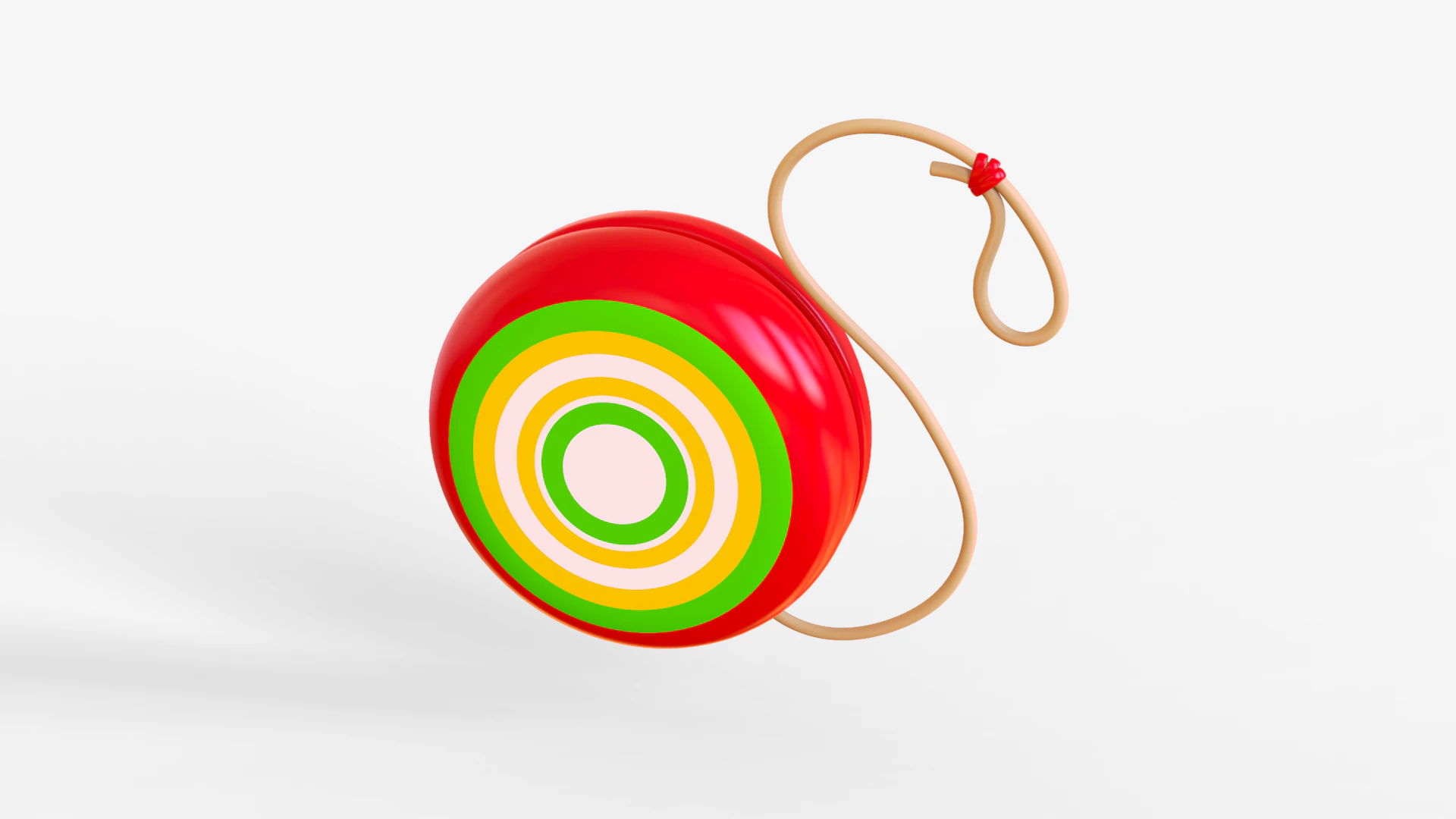 Toon Yoyo 3D Model .c4d .max .obj .3ds .fbx .stl .blend 