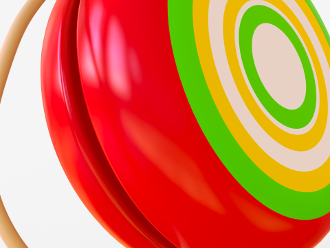 Toon Yoyo Modelo 3D