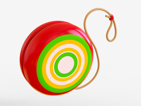 Toon Yoyo Modelo 3D