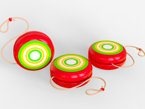 Toon Yoyo Modelo 3D