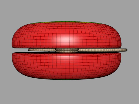 Toon Yoyo 3D Model