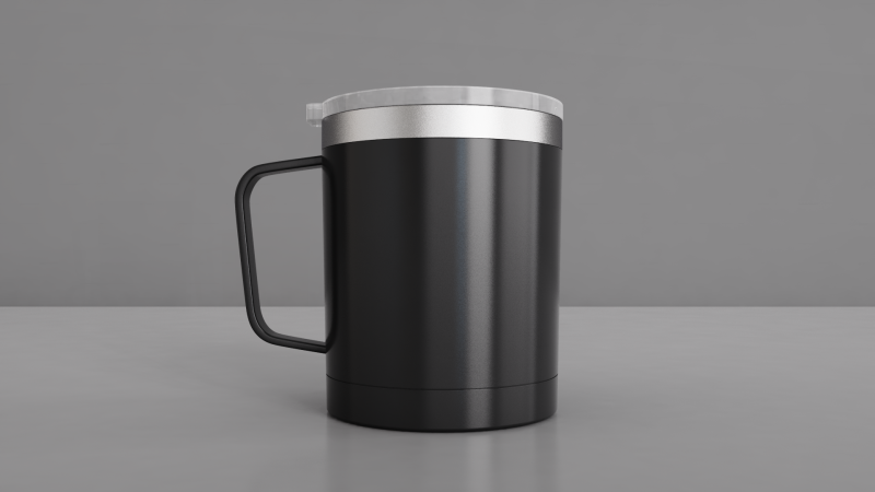 Travel Mug 3D 모델 .c4d .max .obj .3ds .fbx .stl .blend 