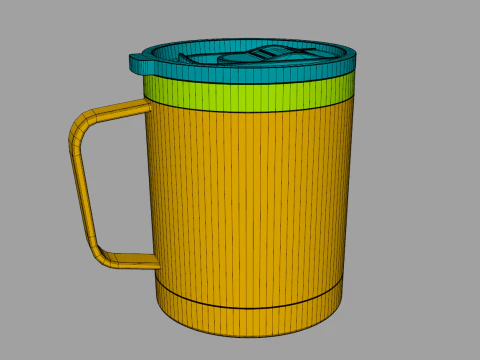 Travel Mug 3D Model